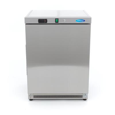 Maxima Lednice - 200 l - 3 nastavitelné police - nerezová ocel |  09405004